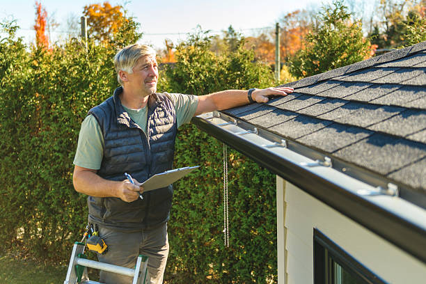 Professional Commercial Roofing technician working in Plain City, OH